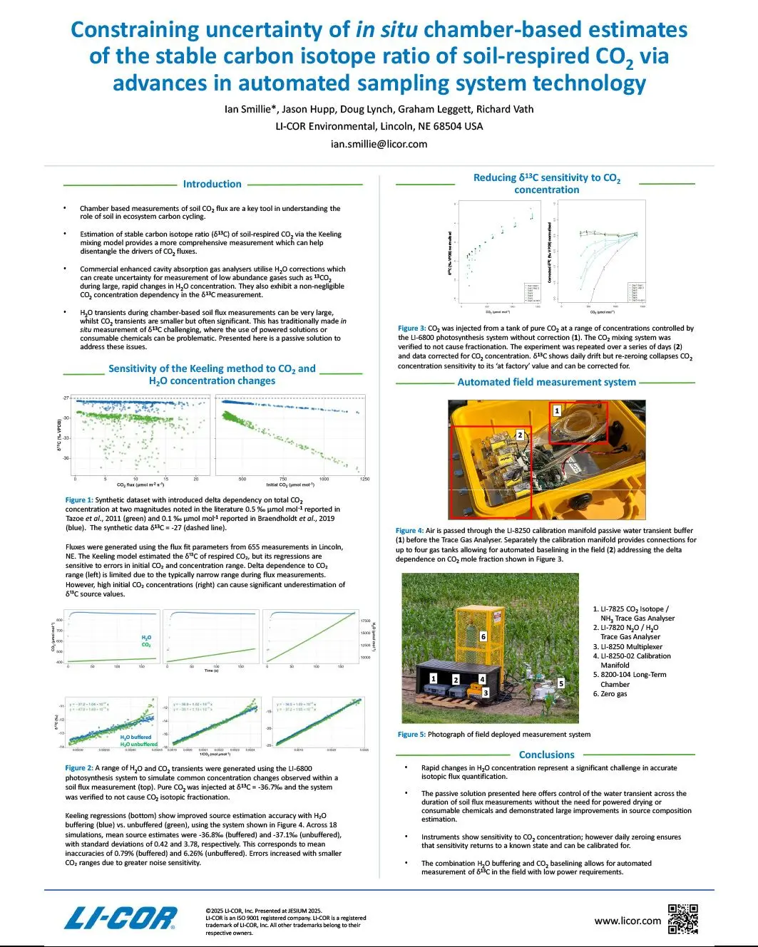 Constraining uncertainty of in situ chamber-based estimates of the stable carbon isotope ratio of soil-respired CO2 via advances in automated sampling system technology