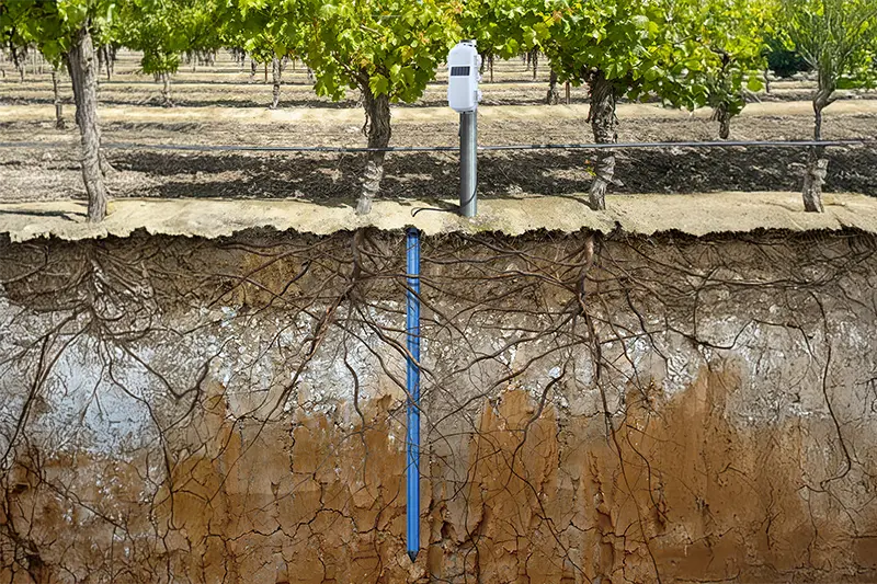 Multi-Depth Soil Moisture Temperature Sensor